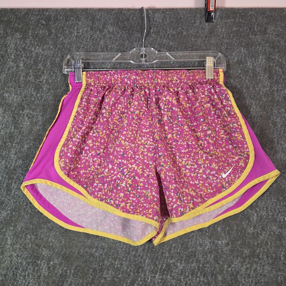 Nike Women's Tempo Icon Clash Running Shorts Pink Sz Medium DD2279-601